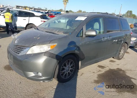 2011 Toyota Sienna Xle V6 from USA, damaged, VIN 5TDYK3DC8BS033878